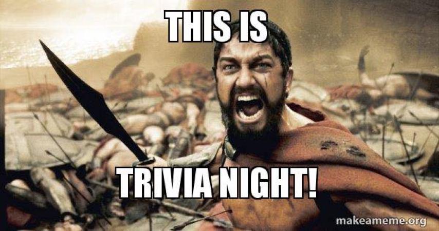 Trivia Night at Lucky's Saloon!