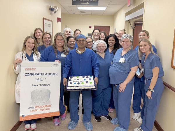 Mercyhealth Reaches Milestone with 500th WATCHMAN Procedure