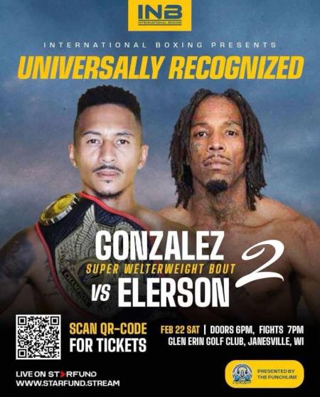 Gonzalez Vs Elerson Super Welterweight Bout