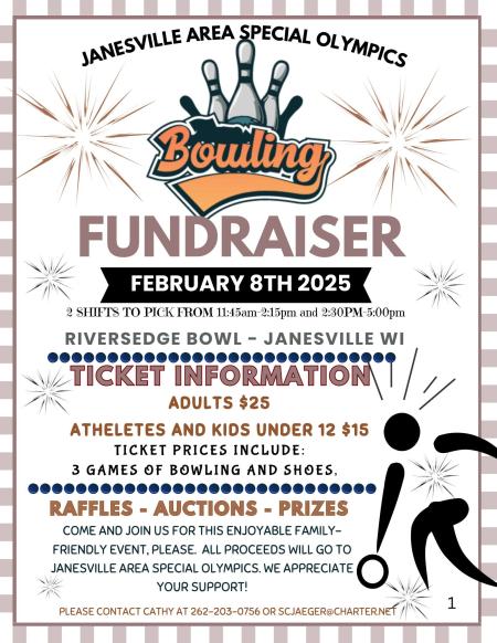 Special Olympics Bowling Fundraiser