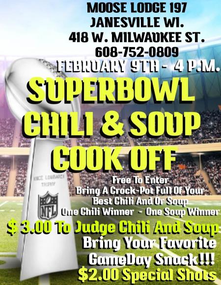 Super Bowl Chili and Soup Cook-Off