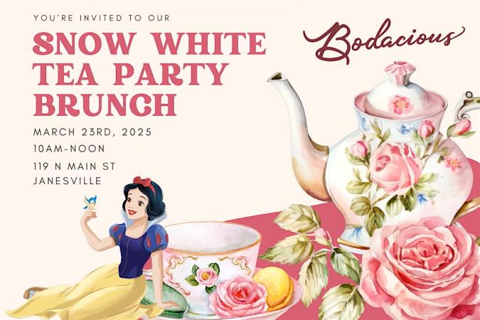 Snow White Tea Party Brunch