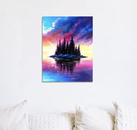 Paint Nite: Glowing Island