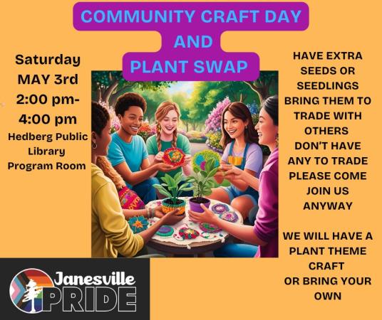 Craft Day and Seed Swap