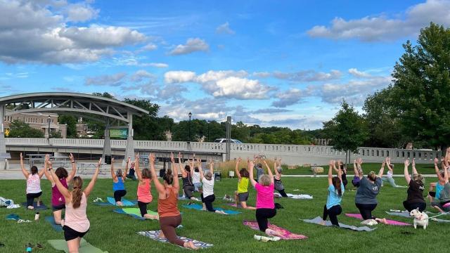 Yoga on the Square