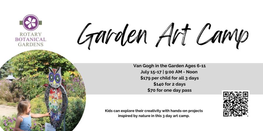 Rotary Botanical Gardens’ 2025 Kids Camps