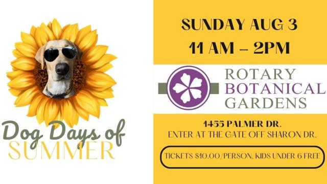 Dog Days of Summer — A New Event for Dog Lovers and Garden Goers