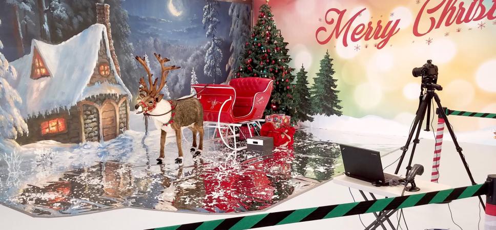 Santa Claus Visits Uptown Janesville