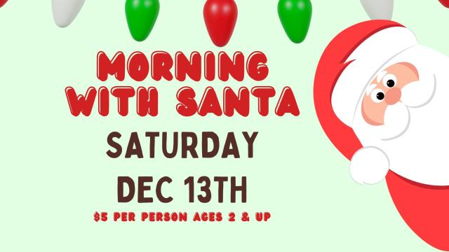 Morning with Santa at Rotary Botanical Gardens