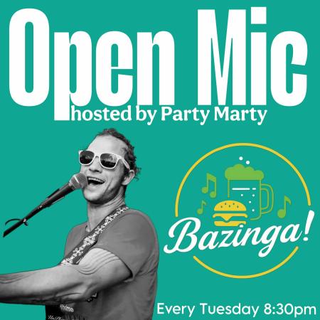Open Mic at Bazinga!