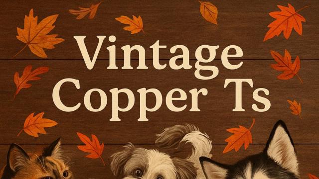 Vintage Copper Ts