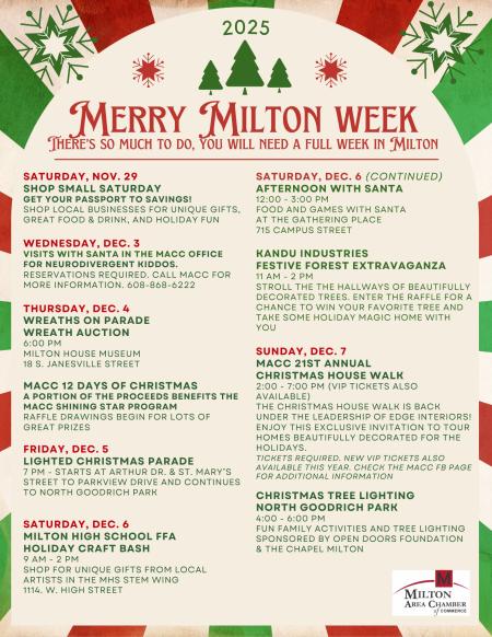 Merry Milton Week