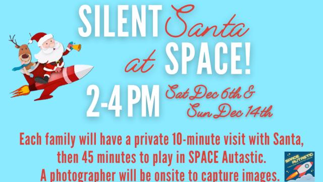 Silent Santa at SPACE Autastic, Inc