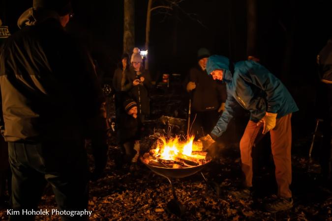 Candlelight Hike at Storrs Lake