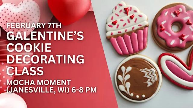 Galentine's Cookie Decorating Class