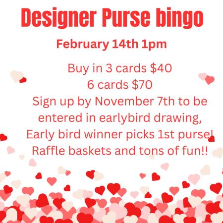 Designer Purse Bingo