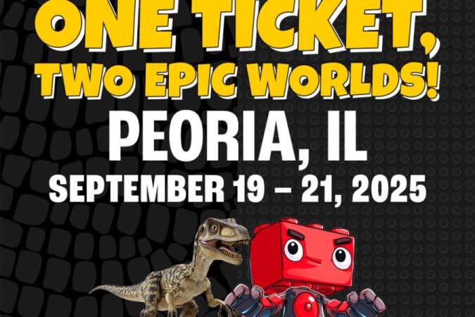 Jurassic Quest and Brick Fest