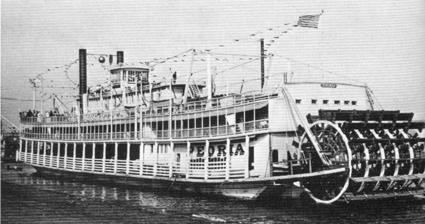 From the Riverboats to the Caterpillar Era: How Peoria Transformed Through Time
