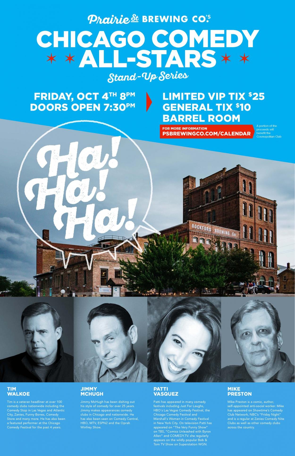 Prairie Street Brewing Co. - Comedy Series