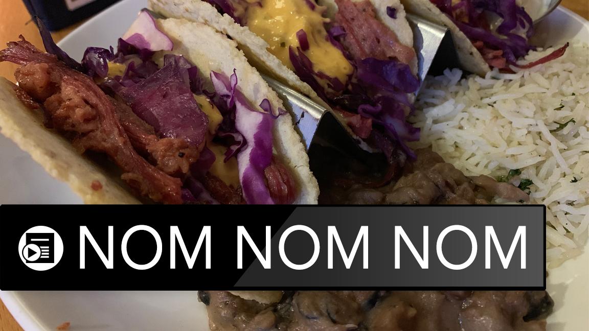 Nom Nom Nom: Corned Beef Tacos!
