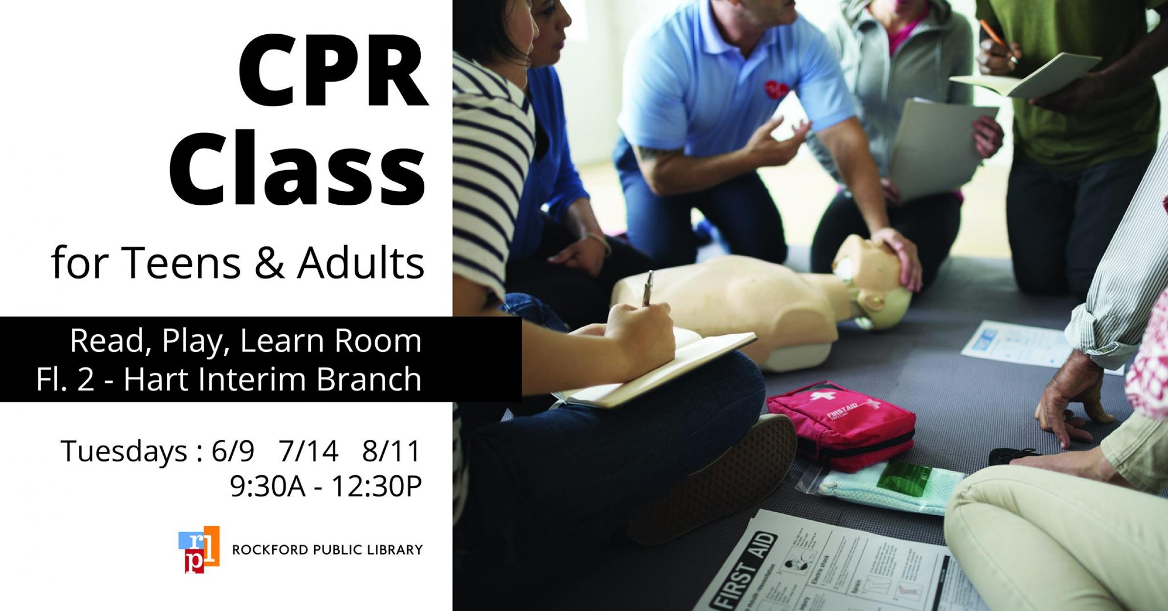 CPR Class for Teens & Adults