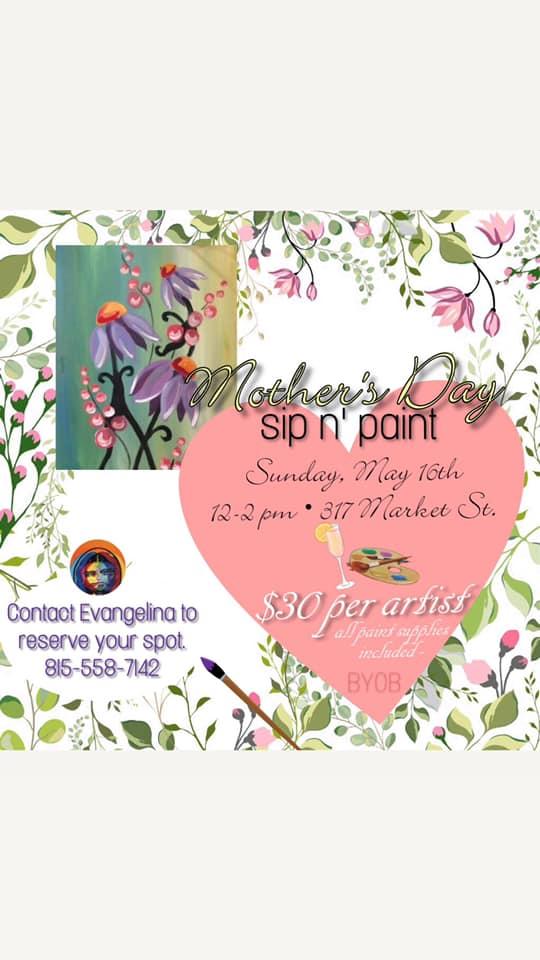 Mother's Day Sip n' Paint