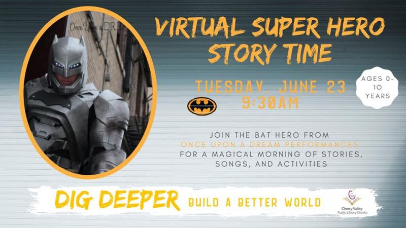CV Super Hero Story Time - Bat Hero