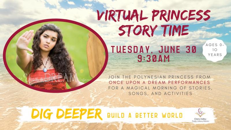 CV Princess Story Time - Polynesian Princess