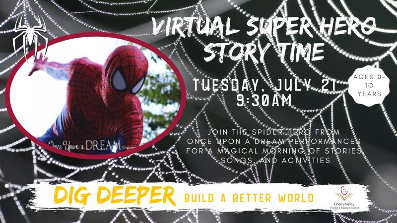 CV Super Hero Story Time - Spider Hero