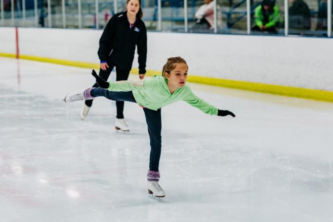 Learn to Skate, Synchro and Freestyle at Carlson Ice Arena
