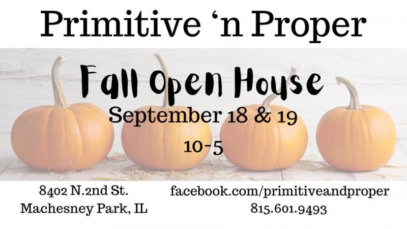 Fall Anniversary Open House