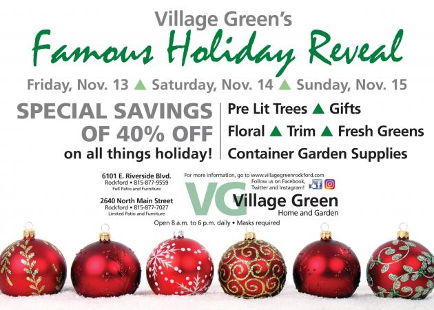 Village Green Holiday Reveal
