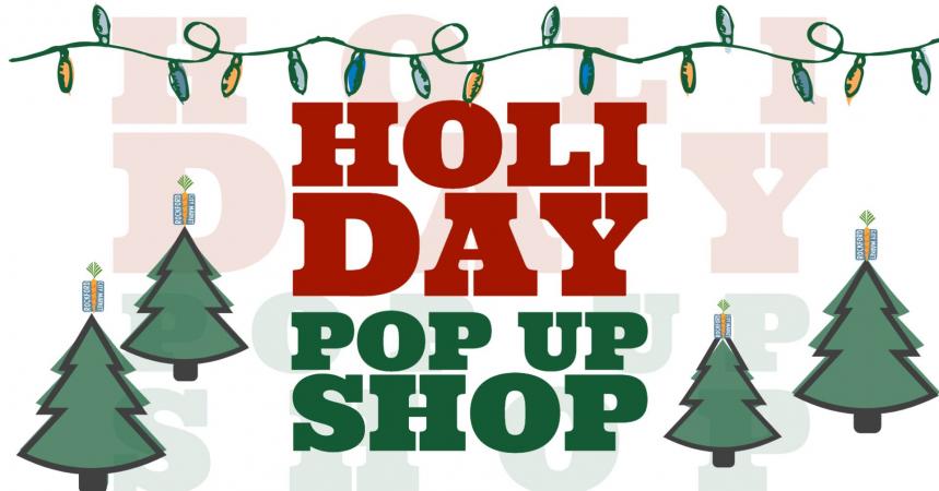Holiday Retail Pop Up Shop