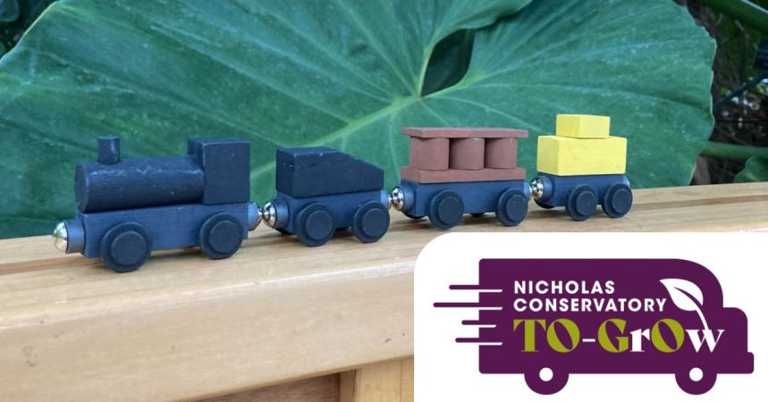 NCG TO-GrOw: Wooden Train Set