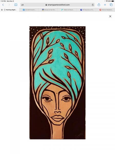 Painting Night Out- Erykah Badu!
