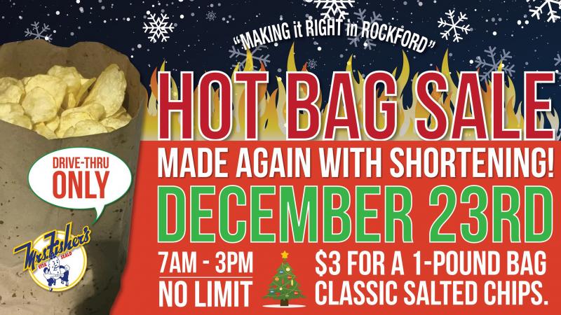 Mrs. Fisher's Christmas Hot Bag Sale