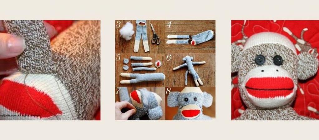 Sock Monkey Making Workshops - Session Times Vary