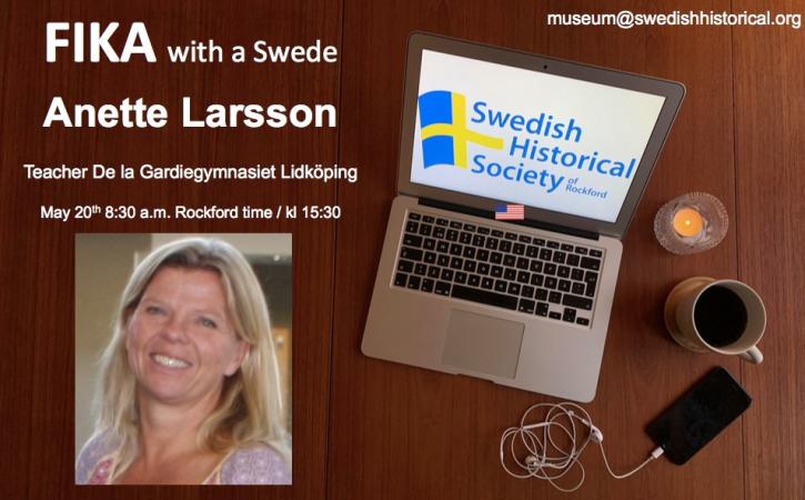 Fika with a Swede: Anette Larsson