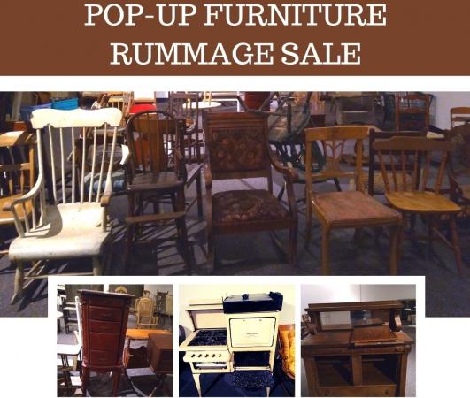 Pop Up Furniture Rummage Sale