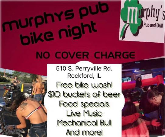 Bike Night and MECHANICAL BULL
