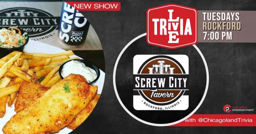 Live Trivia Game Nights at Screw City Tavern