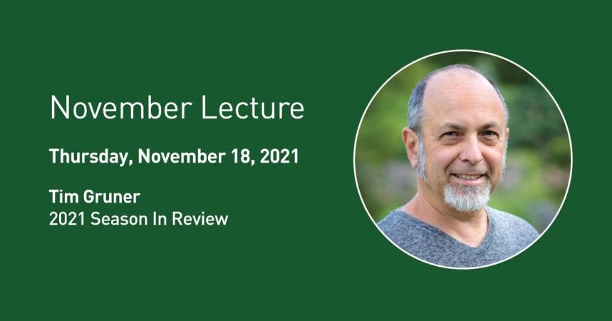 November Lecture: 2021 Season in Review