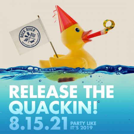 What the Duck? Rock River Anything That Floats Race Organizers Host Release the Quackin’ Party on 8-1-5 Day
