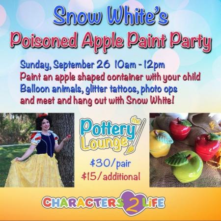 Snow White Painting Party