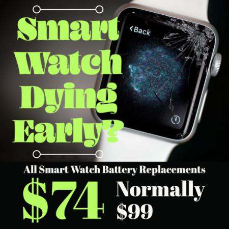 Smart Watch Battery Replacement