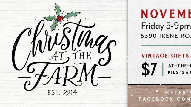 Meyer's Tails Up Farm's 2021 Christmas at the Farm!