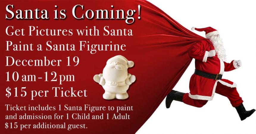 Cookies & Paint with Santa