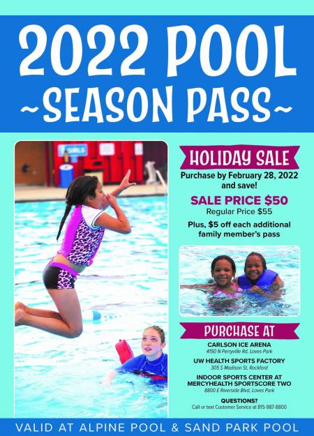 Holiday Swim Pass Sale