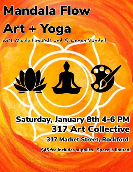 Mandala Flow: Art + Yoga