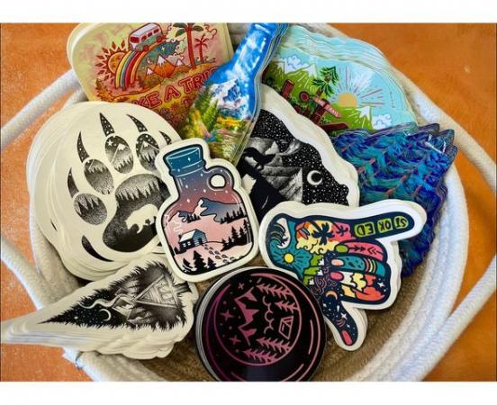 Free Stickers with $50+ Purchase